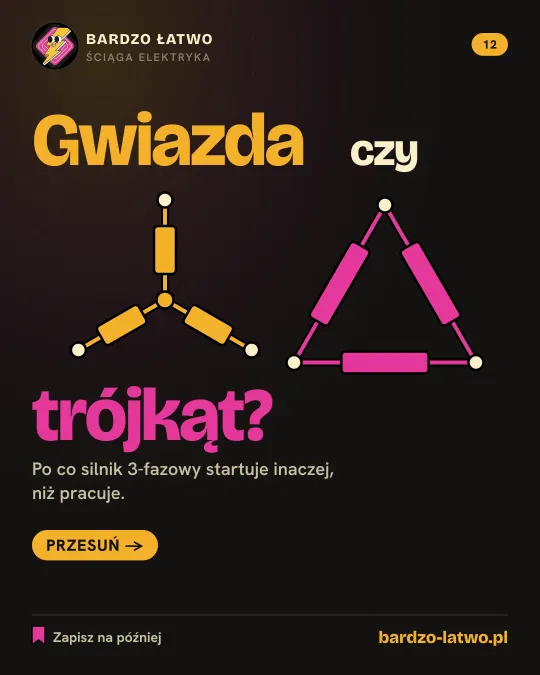 Ściąga: Gwiazda czy trójkąt