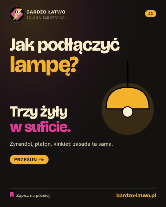 Ściąga: Jak podłączyć lampę