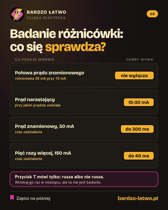 Ściąga: Badanie różnicówki: co się sprawdza