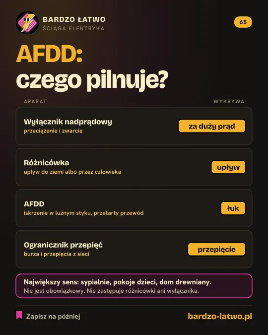 Ściąga: AFDD: czego pilnuje