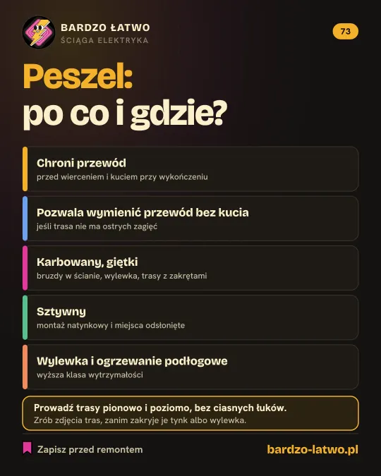 Ściąga: Peszel: po co i gdzie