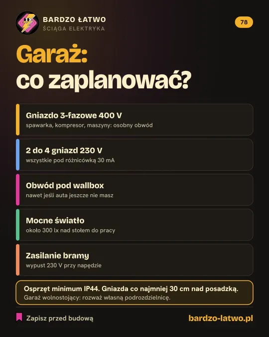 Ściąga: Garaż: co zaplanować