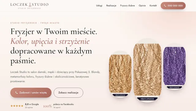 Styl salonu: Pudrowy róż